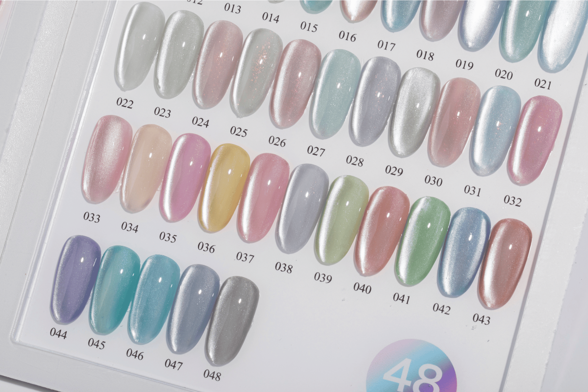 PASTEL COTTON CANDY CAT EYE COLLECTION | 48 COLORS